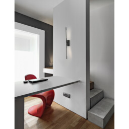 Raccio Integrated LED Wall Lamp Black Metal LED 9.2W 560Lm 3000K - thumbnail 2