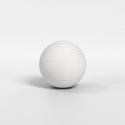 Tacoma Shades Shades White Ribbed Glass