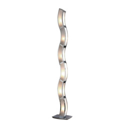 Duna GU10 Floor Lamp 6 Light L1/SGU10, Polished Chrome