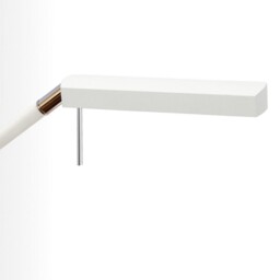 Phuket Wall Lamp 1 Light 7W LED 3000K, 600lm, Matt White, Polished Chrome - thumbnail 5
