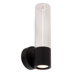 Lucide FILANI - Wall light Indoor/Outdoor - LED - 1x8W 2700K - IP54 - Black - Essential - thumbnail 3