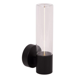 Lucide FILANI - Wall light Indoor/Outdoor - LED - 1x8W 2700K - IP54 - Black - Essential - thumbnail 1