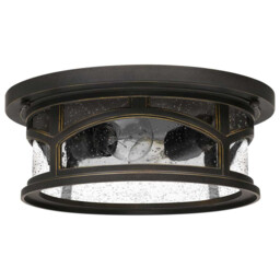 Marblehead 2 Light Flush Mount - Palladian Bronze Finish, E27 - thumbnail 5