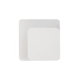 Altona Magnetic Base Wall Lamp, 12W LED 3000K 498lm, 15, 19cm Square Right Offset, Sand White, Acrylic Frosted Diffuser - thumbnail 3
