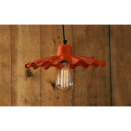 Ardle Dome Pendant, Orange - thumbnail 1