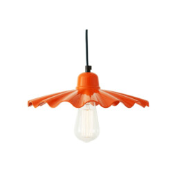 Ardle Dome Pendant, Orange - thumbnail 2
