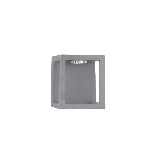 Bev Outdoor Modern Wall Lamp Grey Cement Glass LED 5W 200Lm 3000K IP65 - image 1