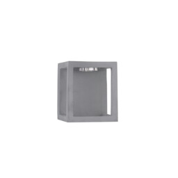 Bev Outdoor Modern Wall Lamp Grey Cement Glass LED 5W 200Lm 3000K IP65 - thumbnail 1