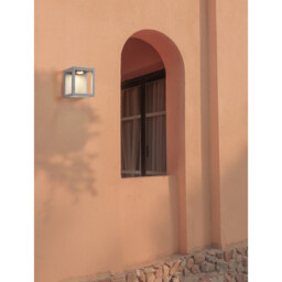 Bev Outdoor Modern Wall Lamp Grey Cement Glass LED 5W 200Lm 3000K IP65 - thumbnail 2