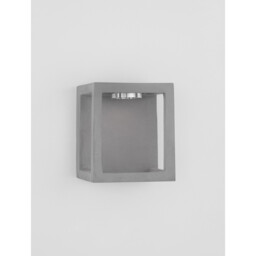 Bev Outdoor Modern Wall Lamp Grey Cement Glass LED 5W 200Lm 3000K IP65 - thumbnail 5