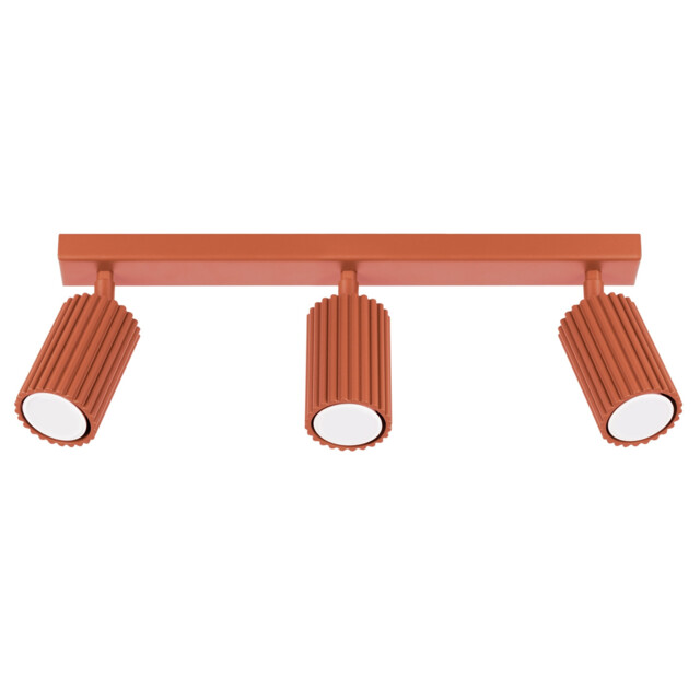 Karbon Minimalist Spotlight Bar 3 Light Red Ochre - image 1