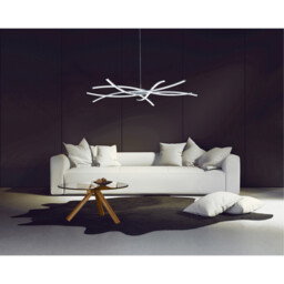 Aire Ceiling Square 16 Light G4, Polished Chrome, NOT LED/CFL Compatible - thumbnail 3