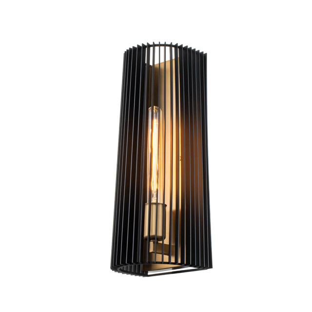 Kichler Linara Wall Lamp Black & Natural Brass - image 1