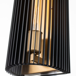 Kichler Linara Wall Lamp Black & Natural Brass - thumbnail 3