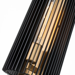 Kichler Linara Wall Lamp Black & Natural Brass - thumbnail 5