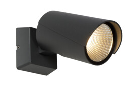 Manal Modern Wall Spotlight Outdoor - LED - 1x12W 3000K - IP65 - Anthracite - Special Offer