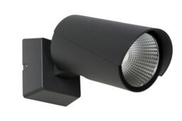 Manal Modern Wall Spotlight Outdoor - LED - 1x12W 3000K - IP65 - Anthracite - Special Offer - thumbnail 3
