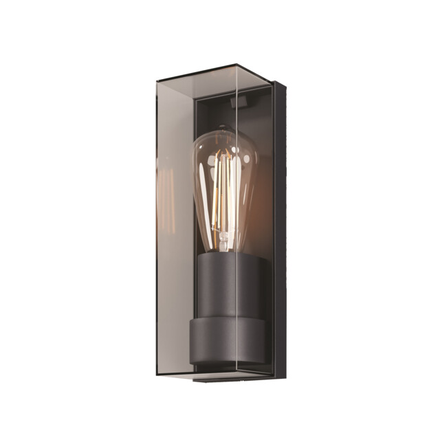 Conf Outdoor Wall Lantern Graphite IP65 1xE27 - image 1
