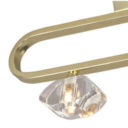 Alfa Linear Bar 3 Light G9, Polished Brass - thumbnail 5