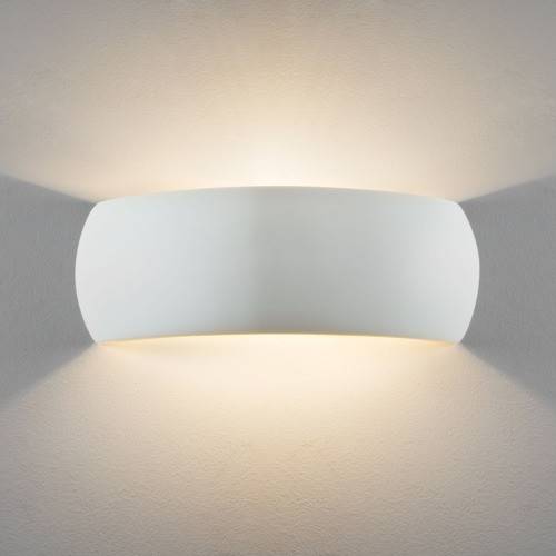 Milo Up & Down Large Wall Light Ceramic, E27