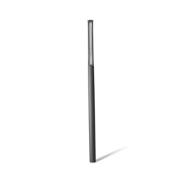 Screen LED Outdoor Bollard 370cm Dark Grey Pole Lamp 2700K 360º IP65 - thumbnail 1