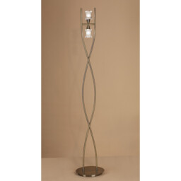 Alaska Floor Light G9 2 Light G9, Antique Brass, NOT LED/CFL Compatible - thumbnail 2
