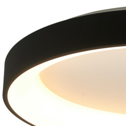 Niseko II Ring Ceiling 38cm 30W LED, 2700K-5000K Tuneable, 2250lm, Remote Control & APP, Black, 3yrs Warranty - thumbnail 3