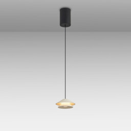 Piccola 13cm Rise & Fall Pendant, 5W LED, 3000K, 550lm, White, 3yrs Warranty - thumbnail 2