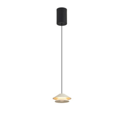 Piccola 13cm Rise & Fall Pendant, 5W LED, 3000K, 550lm, White, 3yrs Warranty - thumbnail 5