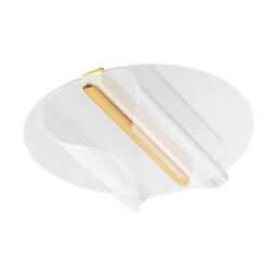 Copo Integrated LED Semi Flush Ceiling Light Brass Gold Triac Dimmable LED 20W 1106lm 3000K - thumbnail 1