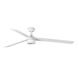 Cruiser 160cm TEK LED Ceiling Fan Matt White 2700K