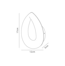 Juno Flush Wall Lamp 5W LED 3000K, 450lm, Satin Aluminium, Frosted Acrylic, Polished Chrome - thumbnail 2