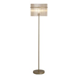 Swizzle Floor Lamp, Gold, Champagne Rods 1x E27 - thumbnail 1