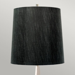 Ascent Floor Lamp with Tapered Shade, Polished Nickel - thumbnail 2