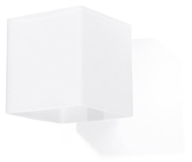 1 Light Flush Wall Light White, G9 - image 1