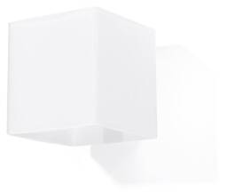 1 Light Flush Wall Light White, G9 - thumbnail 1