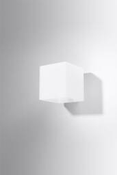 1 Light Flush Wall Light White, G9 - thumbnail 2