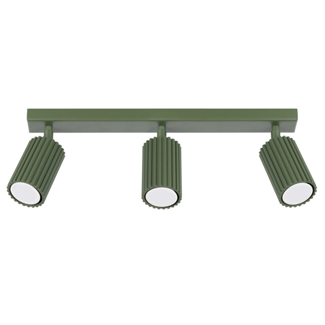 Karbon Minimalist Spotlight Bar 3 Light Olive Green - image 1