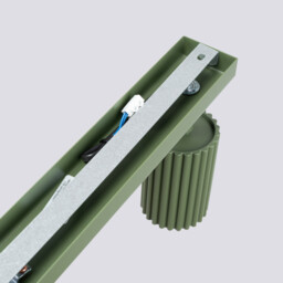 Karbon Minimalist Spotlight Bar 3 Light Olive Green - thumbnail 5