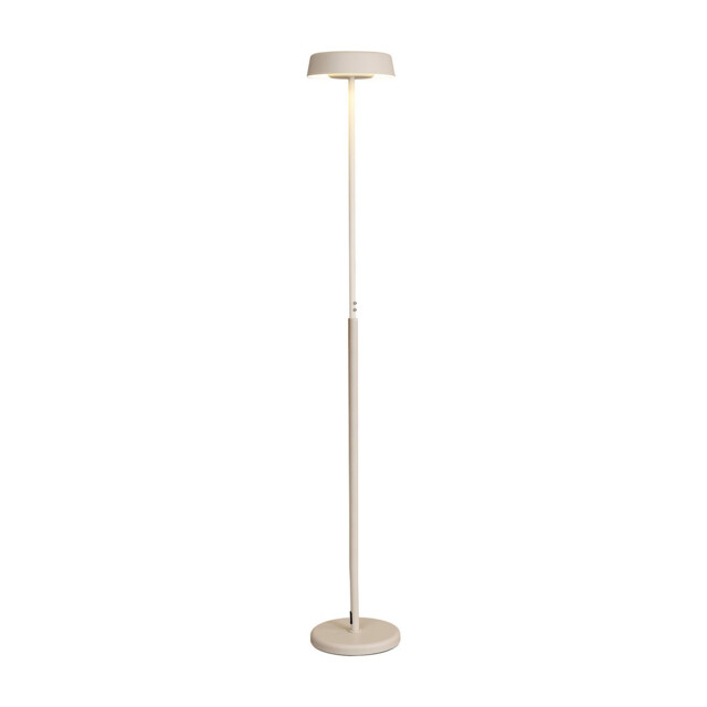 Noa II Floor Lamp 2 Light 15W Down 15W Up LED 3000K, 2800lm, Touch Dimmer, White, 3yrs Warranty - image 1