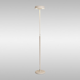 Noa II Floor Lamp 2 Light 15W Down 15W Up LED 3000K, 2800lm, Touch Dimmer, White, 3yrs Warranty - thumbnail 2