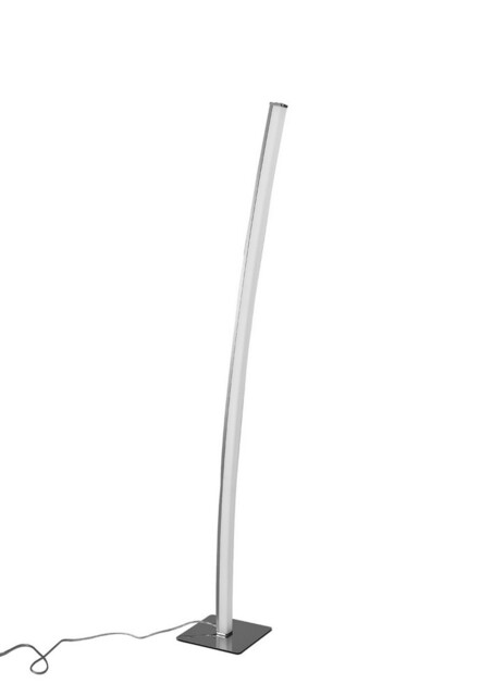 Surf Floor Lamp 23W LED Satin Nickel, Polished Chrome 3000K, 1590lm, - image 1