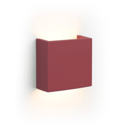 Gent Up & Down Wall Lamp Red 486lm 3000K - thumbnail 1