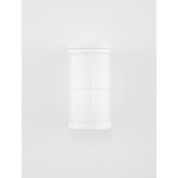 Stone Outdoor Wall Lantern White Aluminium LED E27 IP54 - thumbnail 5