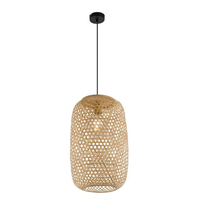 Mirena Wire Frame Pendant Ceiling Light Natural Color 1x E27