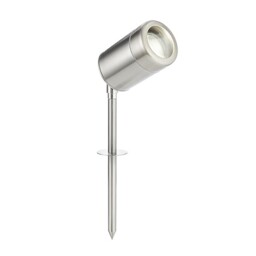 Atlantis Outdoor Spike IP65 7W Marine Grade Brushed Stainless Steel