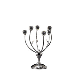 Xeena Table Lamp 3 Light G4 Polished Chrome/Crystal, NOT LED/CFL Compatible - thumbnail 1