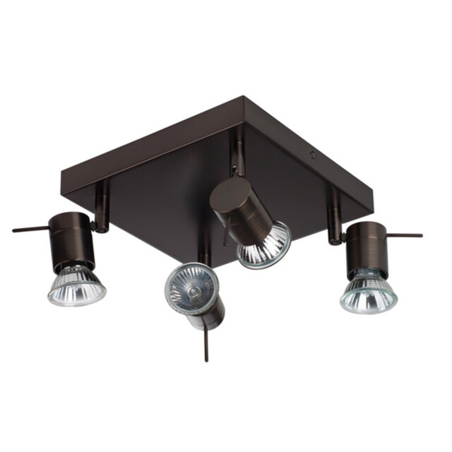 Penna 4 Light Spotlight Clusters Bronze