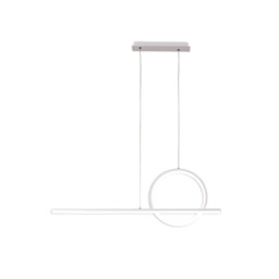 Kitesurf Loop Over Linear Pendant, 30W LED, 3000K, 2400lm, White, 3yrs Warranty - thumbnail 1