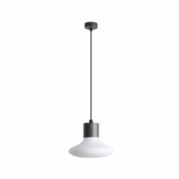 Blubs Outdoor Pendant Ceiling Light Dark Grey 1x E27 IP44 - thumbnail 1